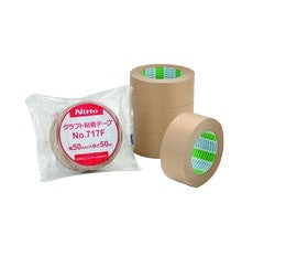 クラフト粘着テープ 50mm×50m【1ケース50入り 1個あたり120円(税抜)】
