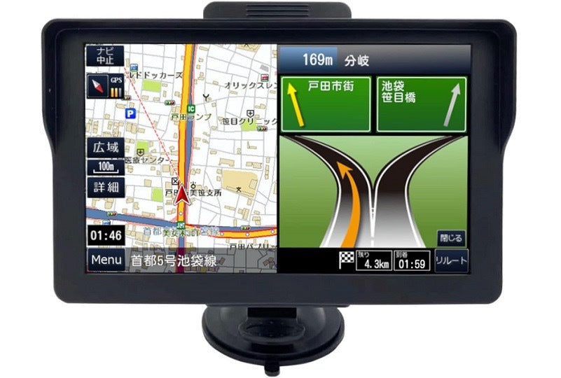 7インチ ワンセグポータブルナビゲーション【1ケース10入り 1個あたり12,000円(税抜)】